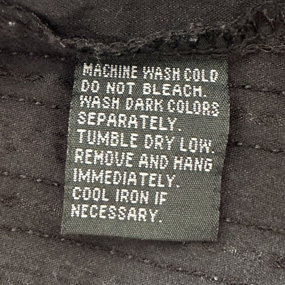 BKE Buckle Contour Black on Black textured Stripe Button Down Sz XL Long Sleeve - Picture 3 of 7